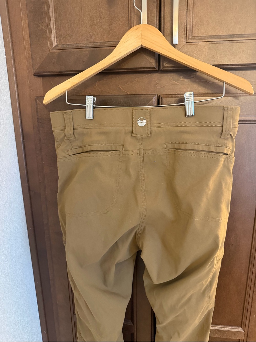 Wrangler Men's Khaki Cargo Pants - Picture 2 of 5